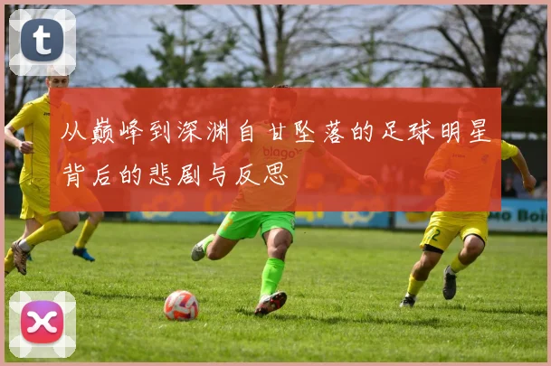 从巅峰到深渊自甘坠落的足球明星背后的悲剧与反思