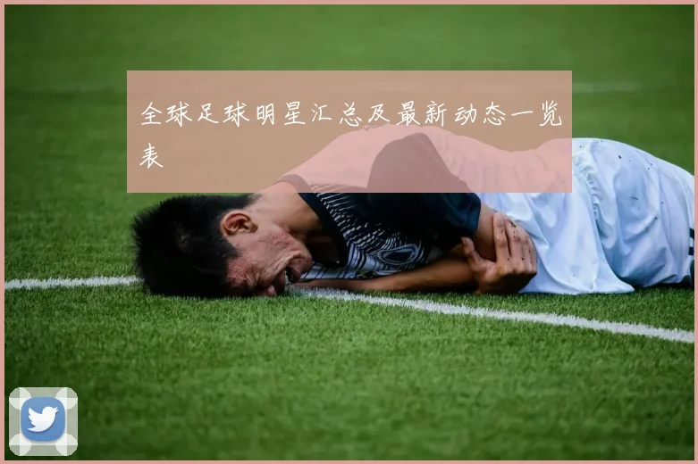 全球足球明星汇总及最新动态一览表
